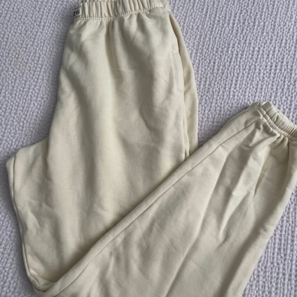 Bo + Tee Cream Joggers